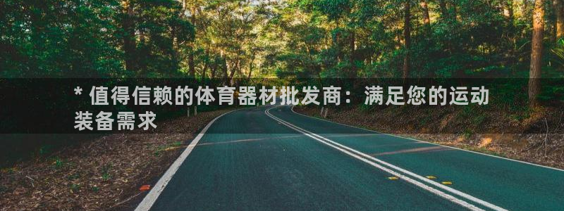 杏宇娱乐登陆官网入口：* 值得信赖的体育器材批发商：