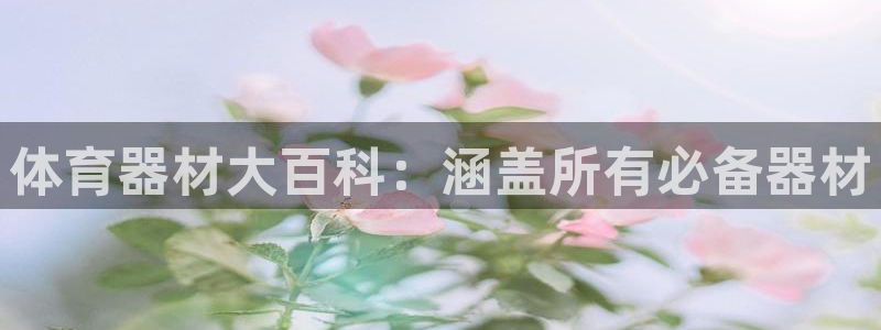 杏宇集团董事长简介：体育器材大百科：涵盖所有必备器材